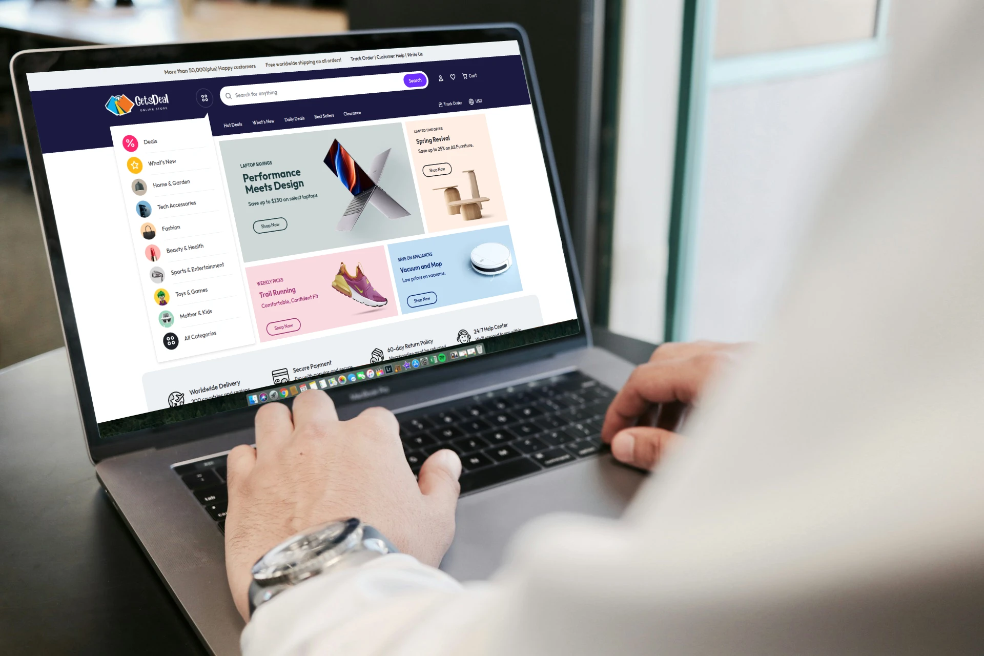 WordPress Developer Getsdeal hero image atulcodex